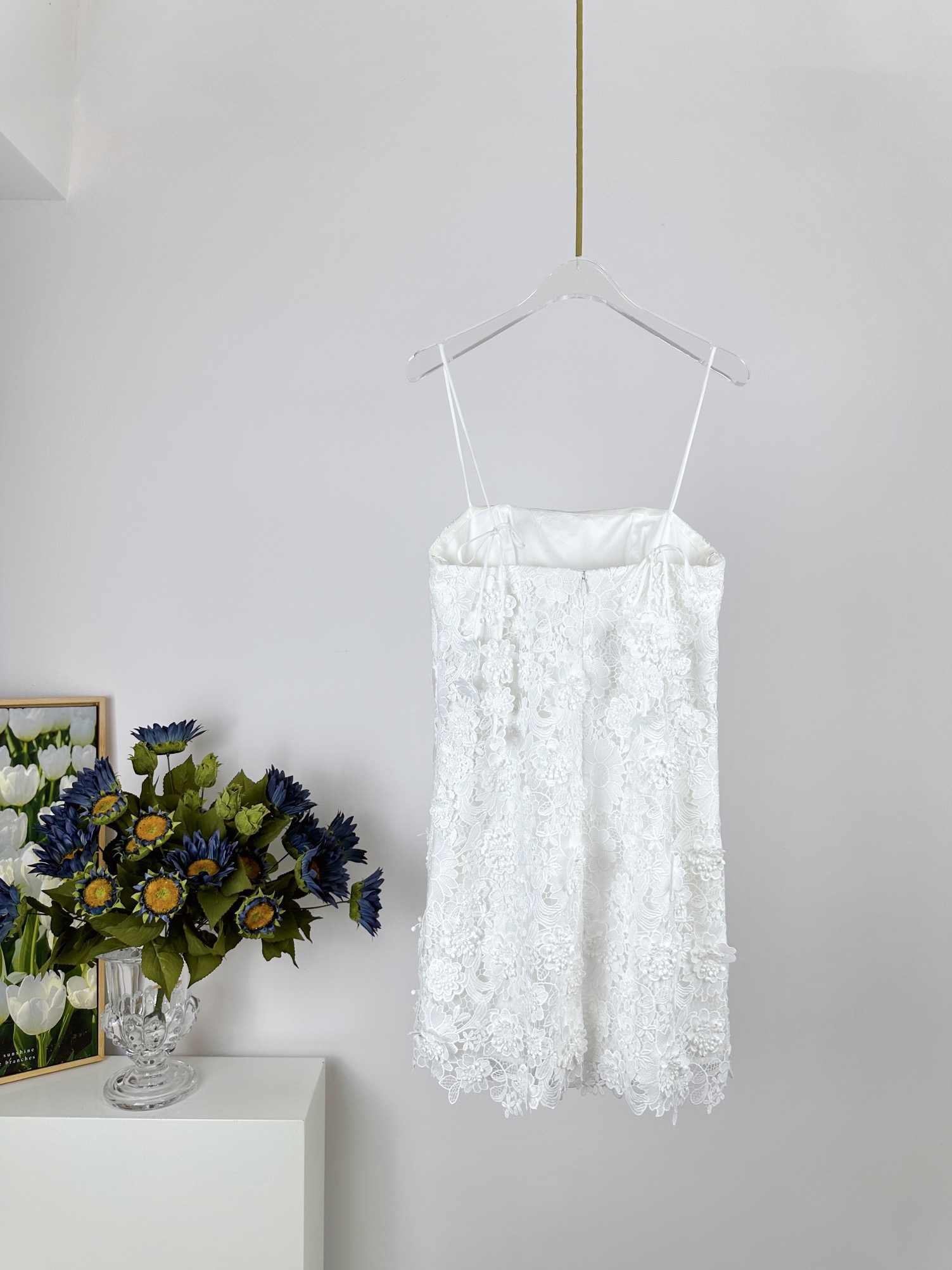 VÁY ZIMMERMANN Lace Fabric Flower Vintage Dress