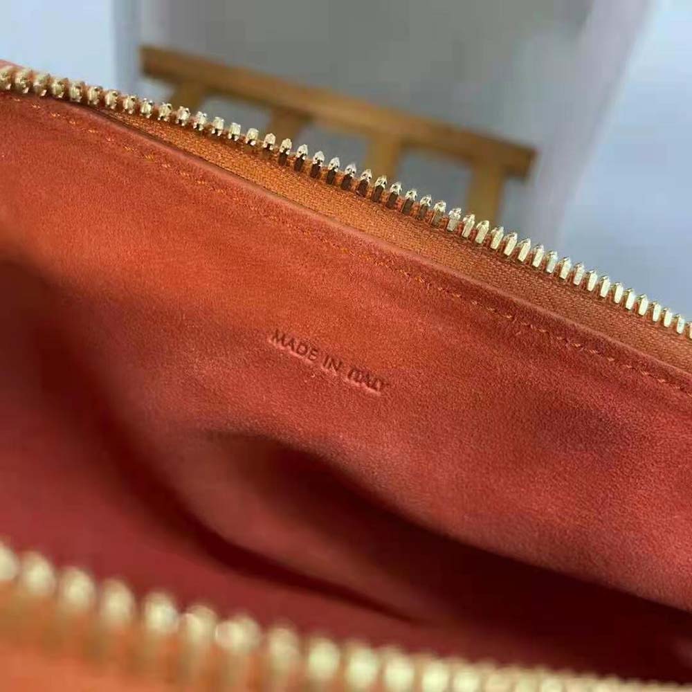 TÚI Celine Women Medium Romy in Supple Calfskin-Orange