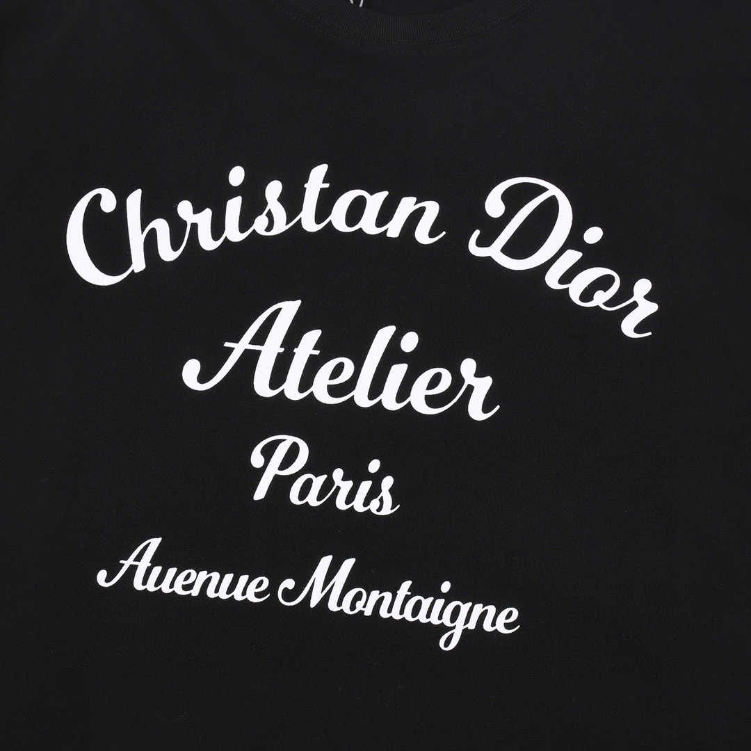 ÁO CHRISTIAN DIOR print cotton jersey T-shirt