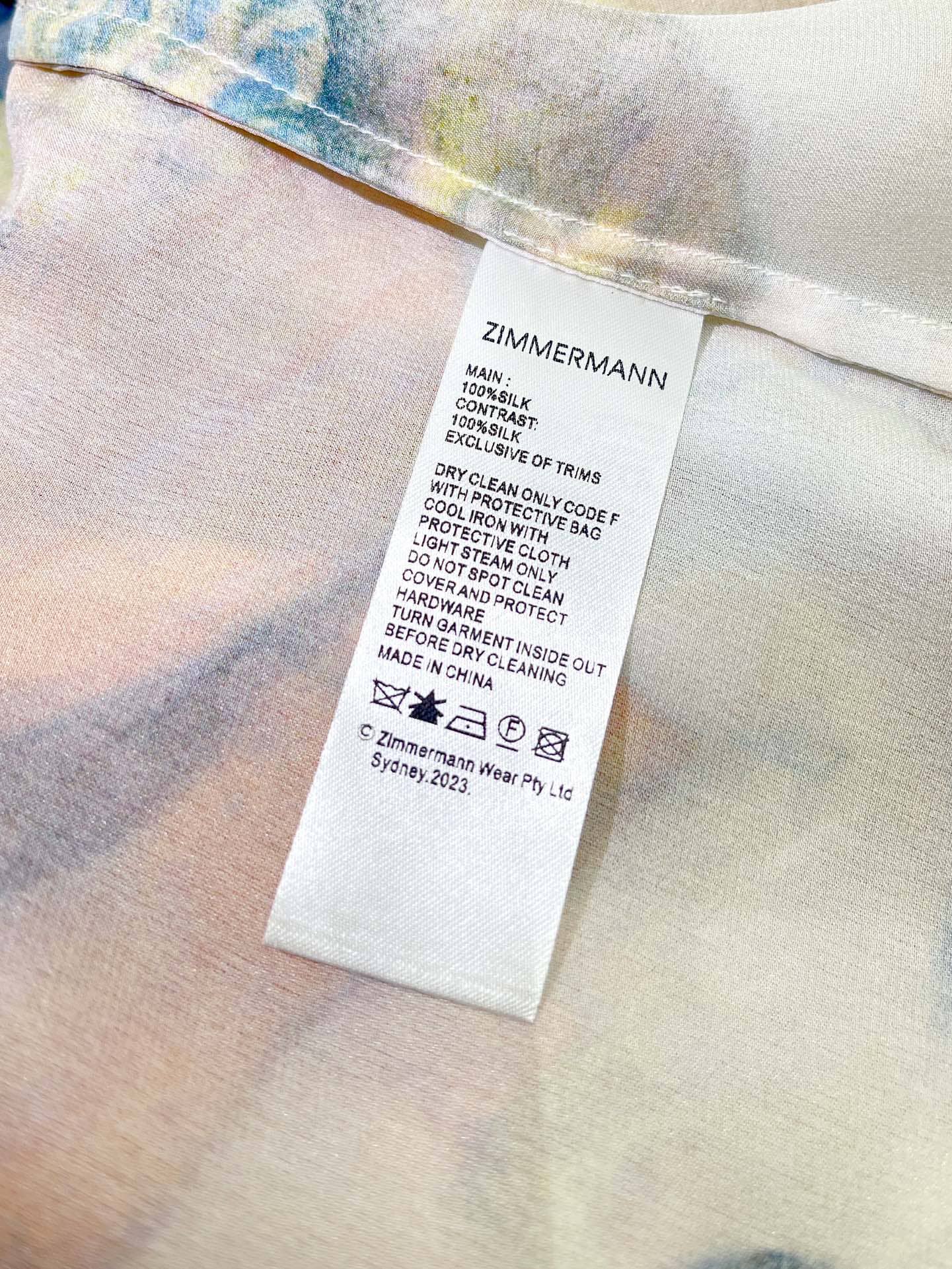 VÁY ZIMMERMANN Flower Vintage Dress