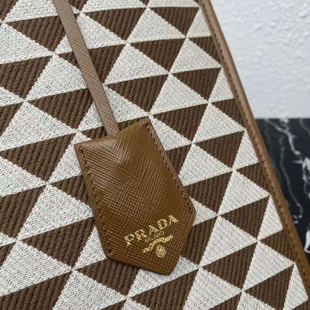 TÚI Prada Wome Small Prada Symbole Jacquard Fabric Micro Bag
