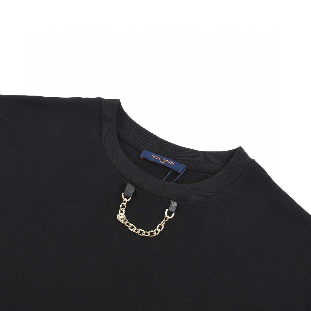 ÁO LOUIS VUITTON print cotton jersey T-shirt