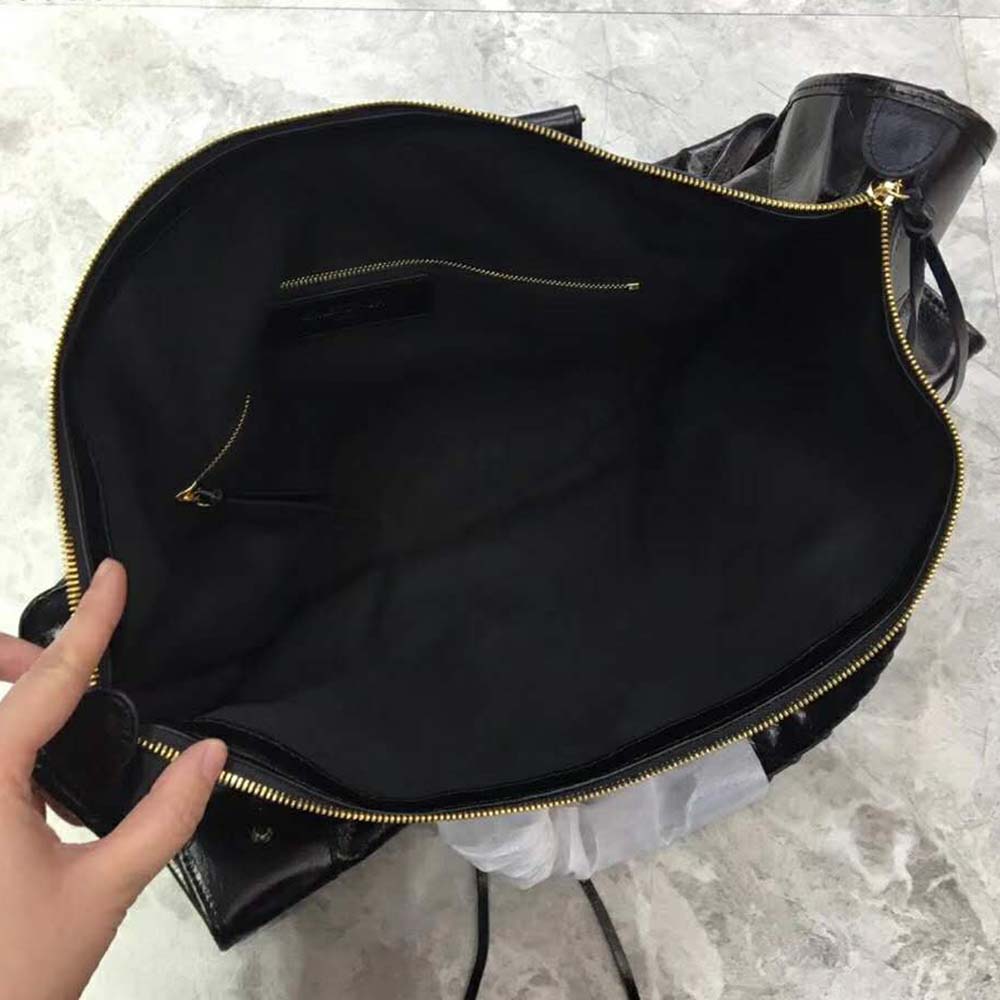 TÚI Balenciaga Women Classic City Medium Sized Lambskin Hand Carry Shoulder Bag