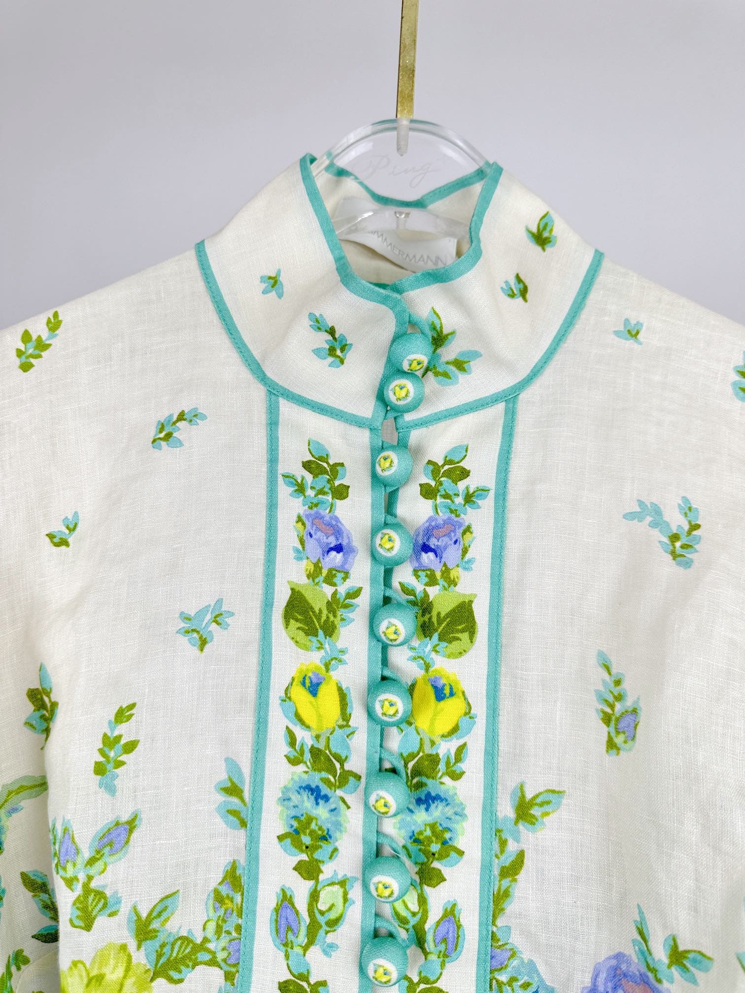 VÁY ZIMMERMANN Floral Vintage Dress