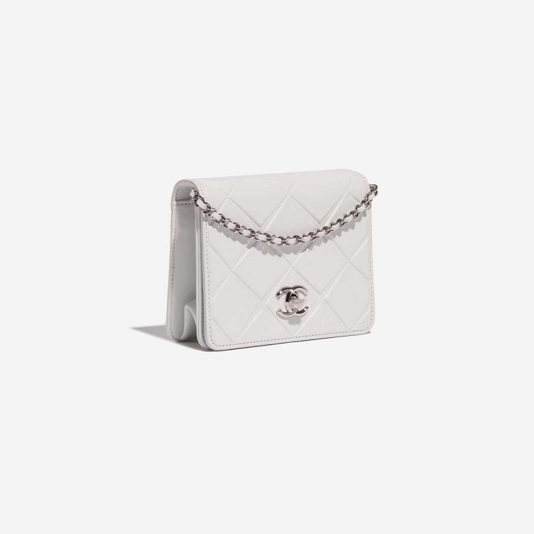 TÚI Chanel Mini Flap Lamb White
