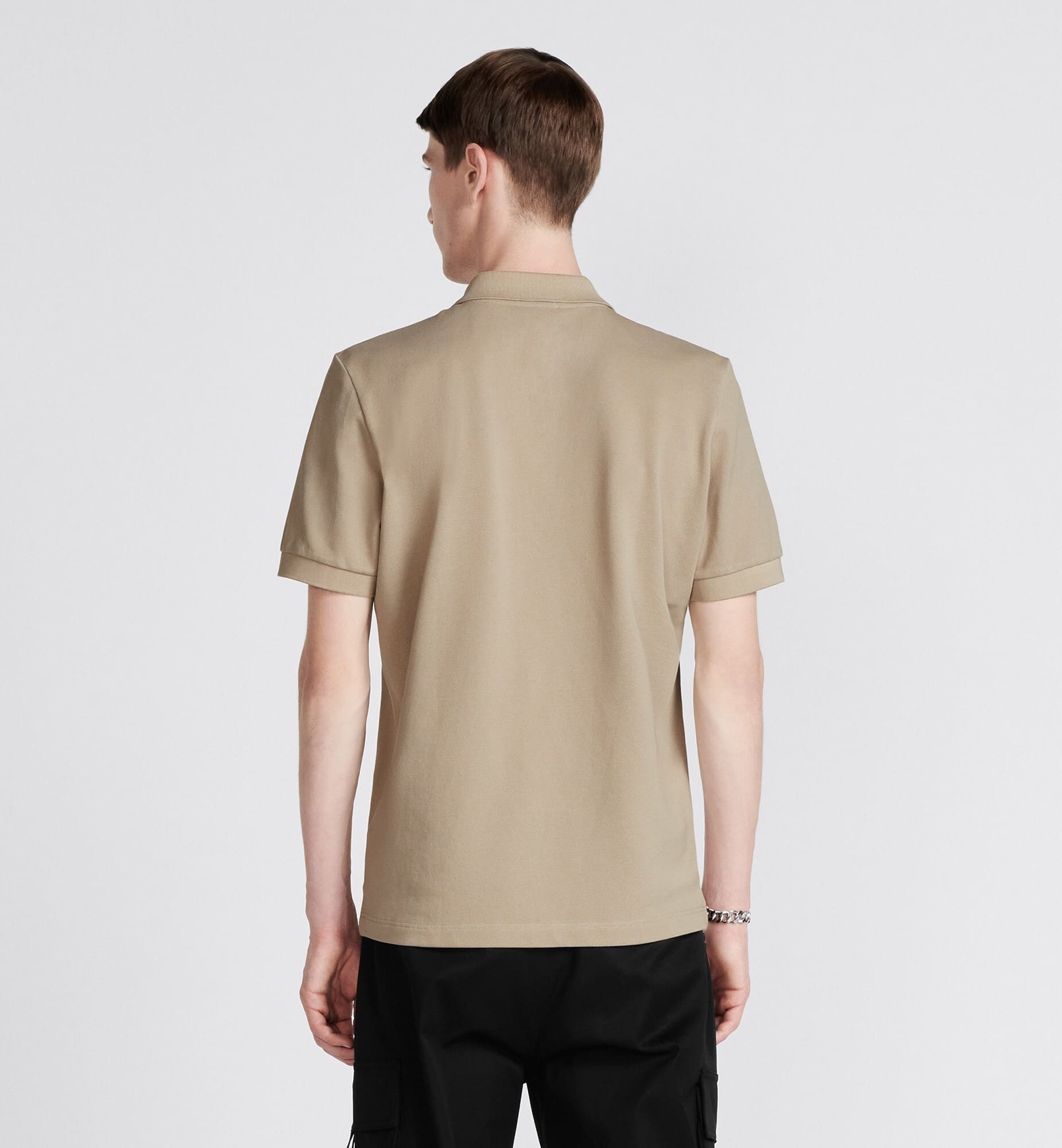 ÁO DIOR CD POLO SHIRT BEIGE