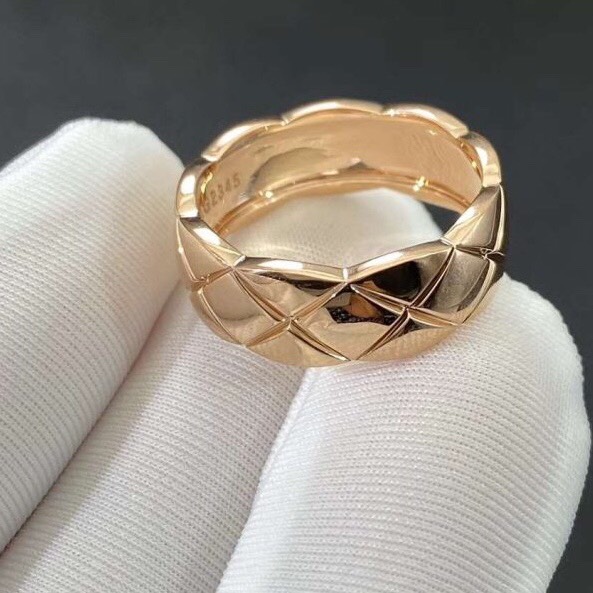 NHẪN COCO CHANEL CRUSH RING ROSE GOLD 18K