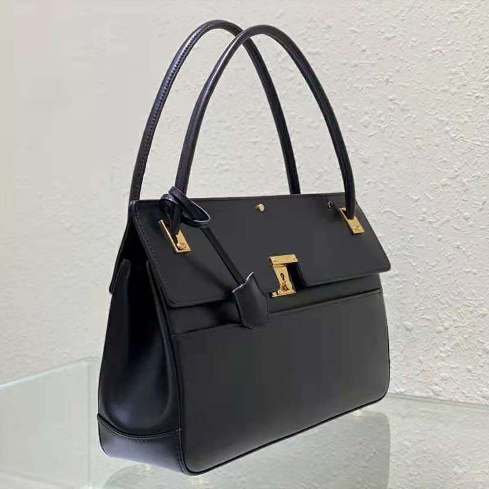 TÚI Dior Parisienne Bag Black Smooth Calfskin