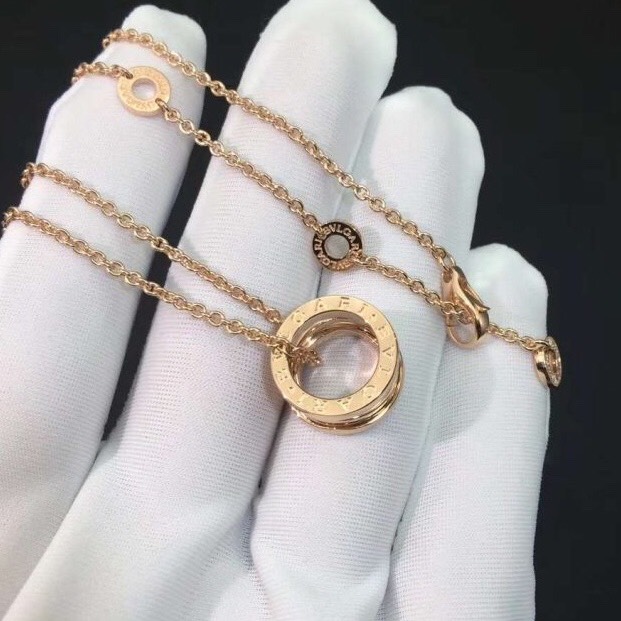 DÂY CHUYỀN BVLGARI B ZERO1 WITH PENDANT ROSE GOLD 18K