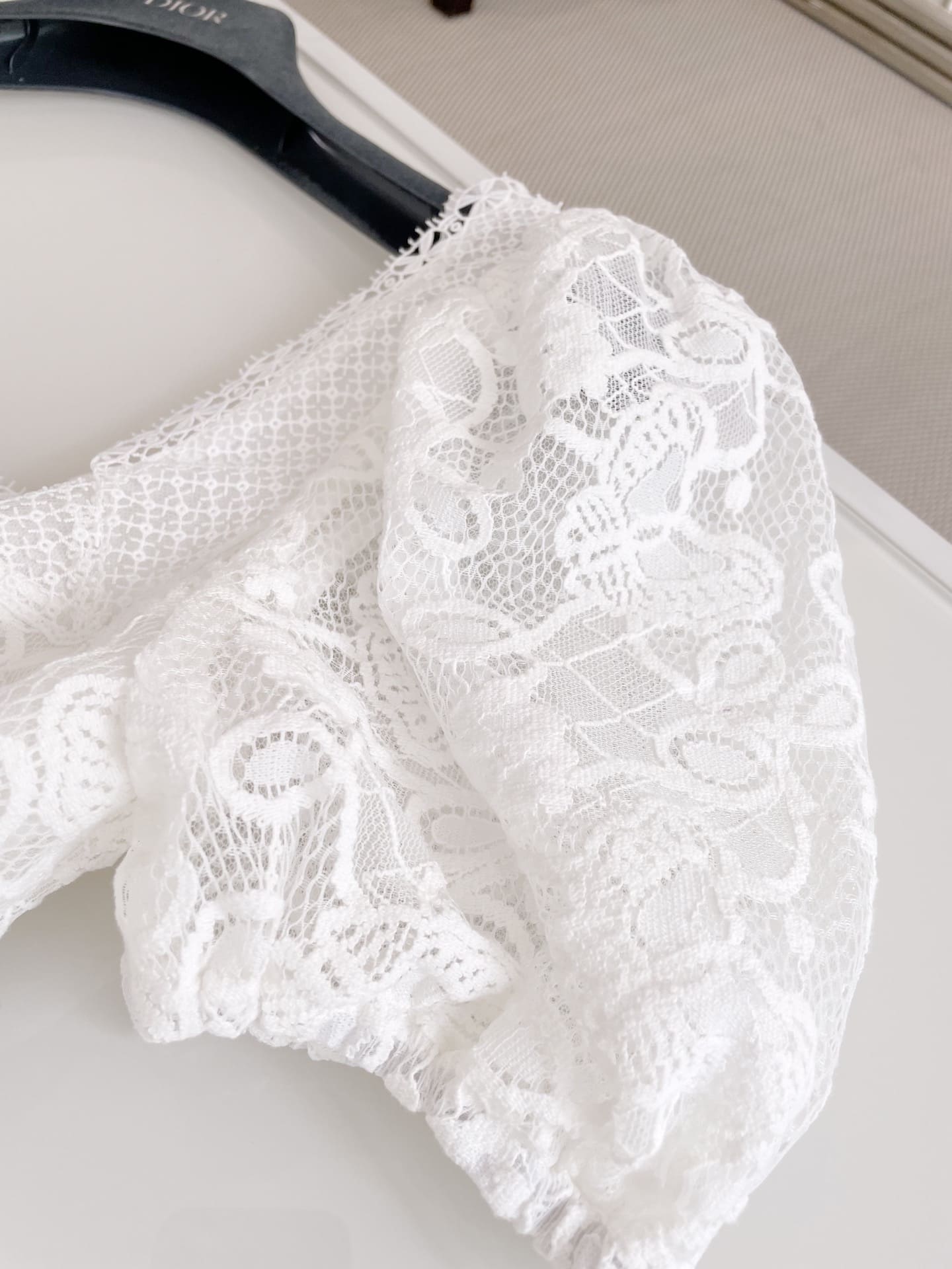 ĐẦM DIOR REN MÀU TRẮNG WHITE LONG DRESS High Classy