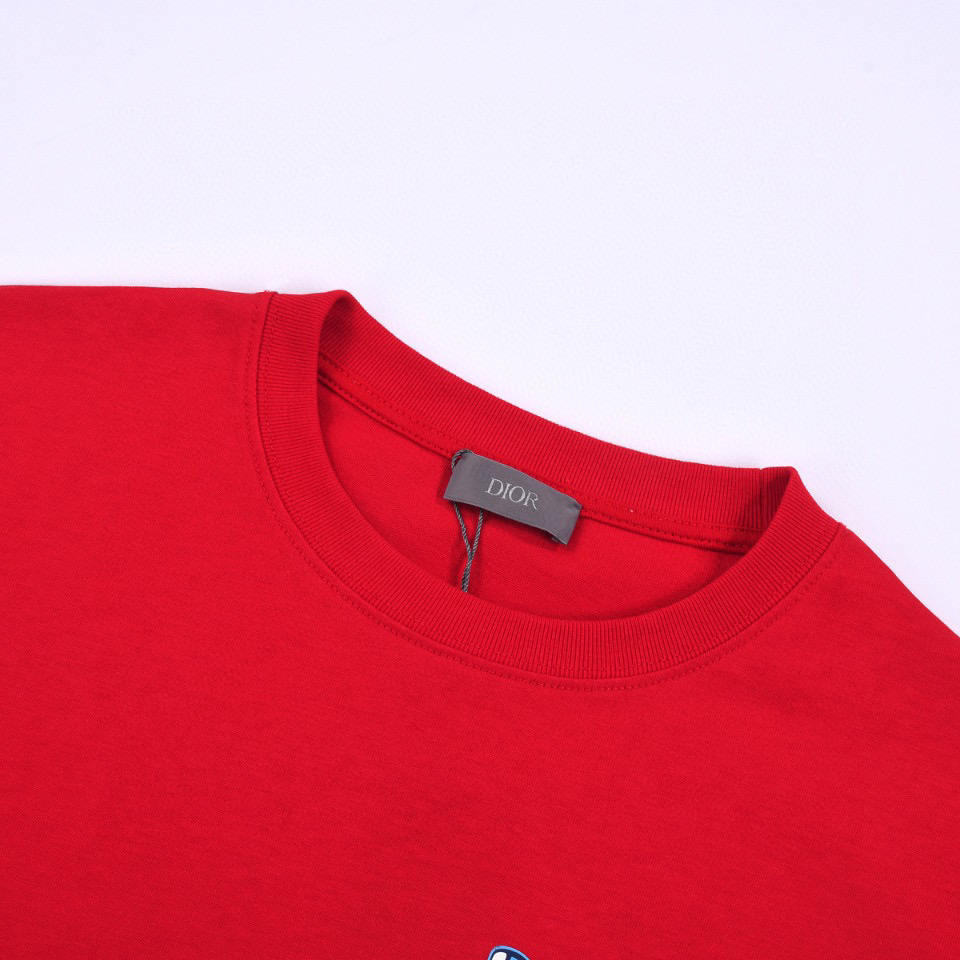 ÁO CHRISTIAN DIOR DIOR VIBE print cotton jersey T-shirt