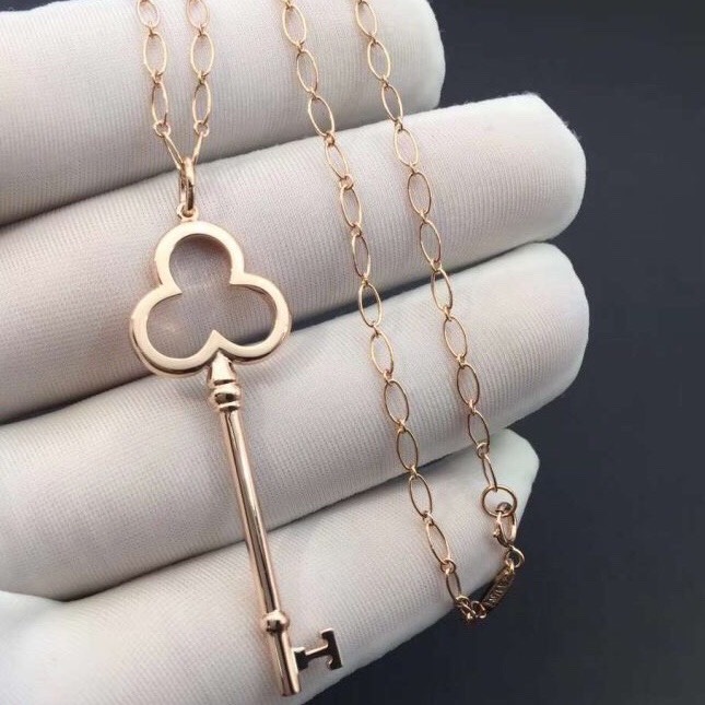 DÂY CHUYỀN TIFFANY & CO KEY PENDANT ROSE GOLD 18K