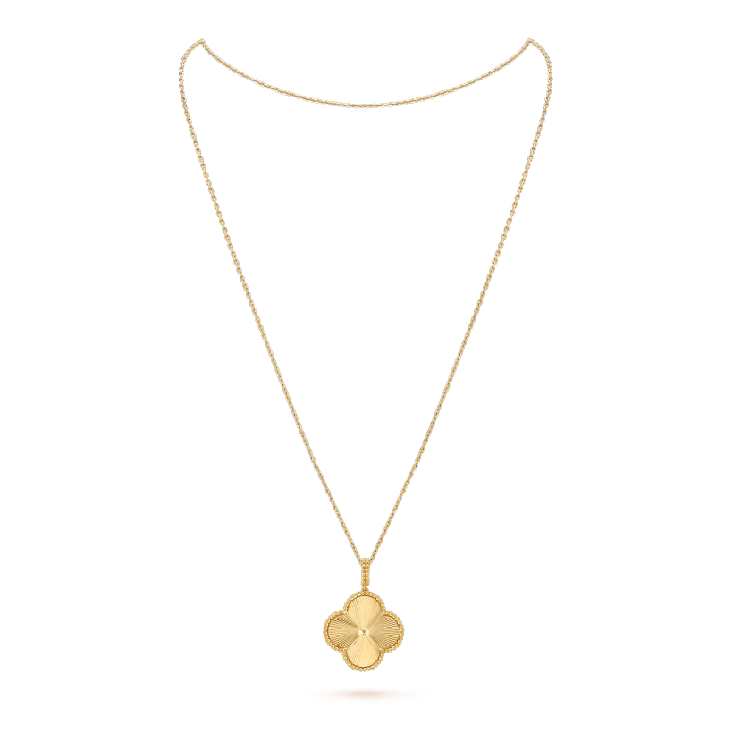 DÂY CHUYỀN VAN CLEEF & ARPELS MAGIC ALHAMBRA VINTAGE 18K