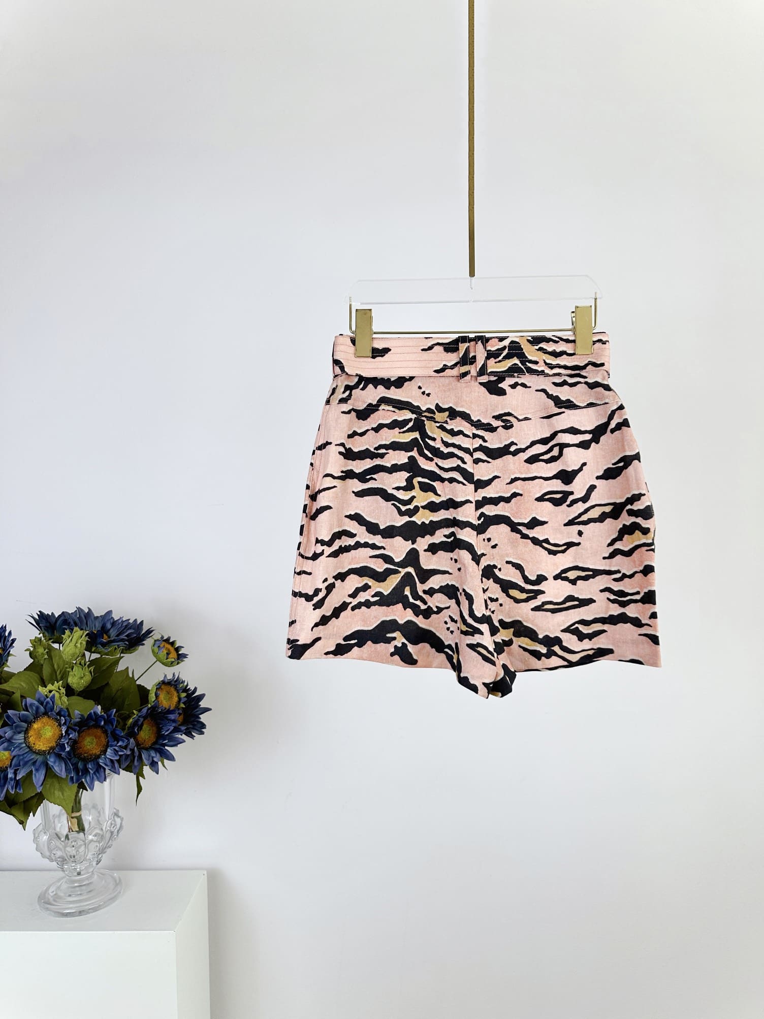BỘ ZIMMERMANN Tiger Print Vintage Dress