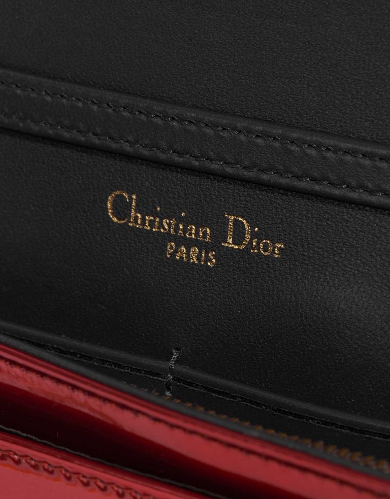 TÚI DIOR Diorama WOC Patent Leather Red