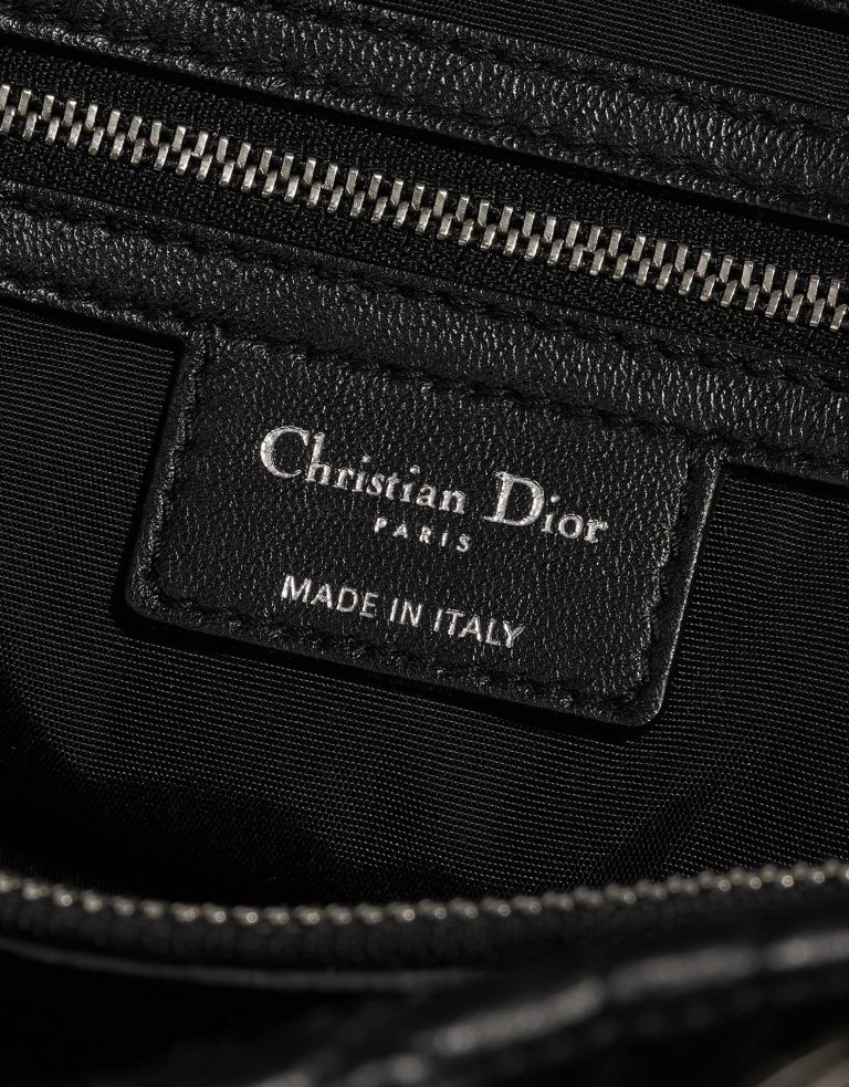 TÚI DIOR Shopper Medium Lamb Black da cừu