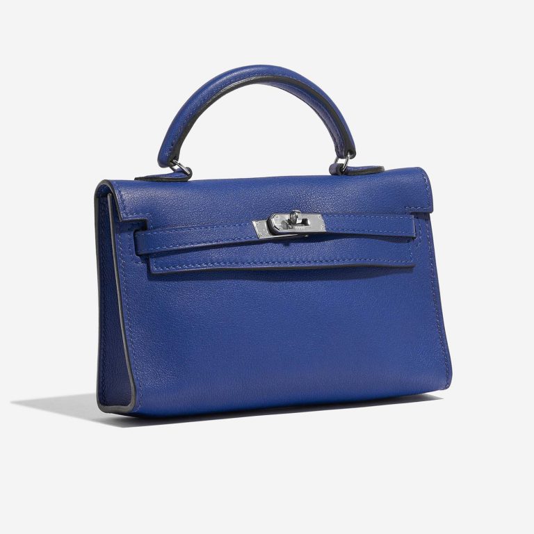 TÚI Hermès Kelly Micro Swift Blue Electrique