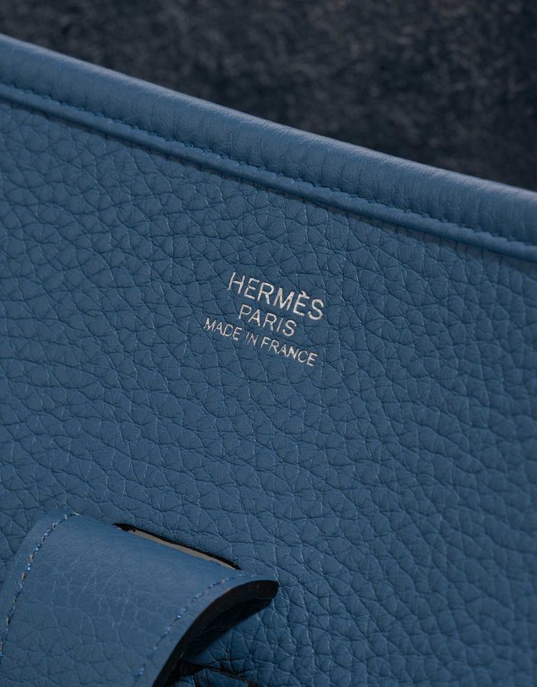 TÚI Hermès Evelyne 33 Clemence Bleu Agathe