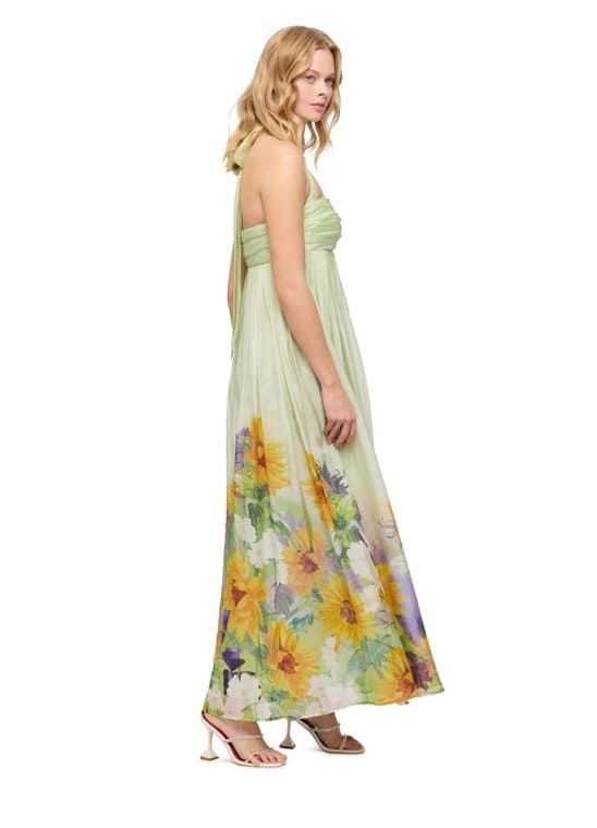 VÁY LEOLIN CÚP NGỰC WITH SUN FLOWERS High Classy