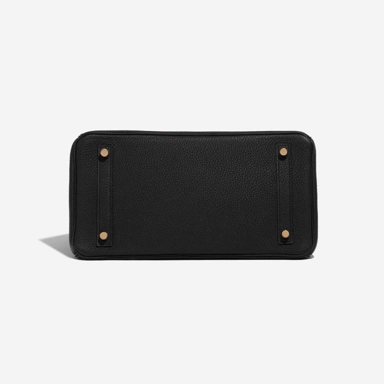 TÚI Hermès Birkin 30 Togo Black Gold Buckle khóa vàng