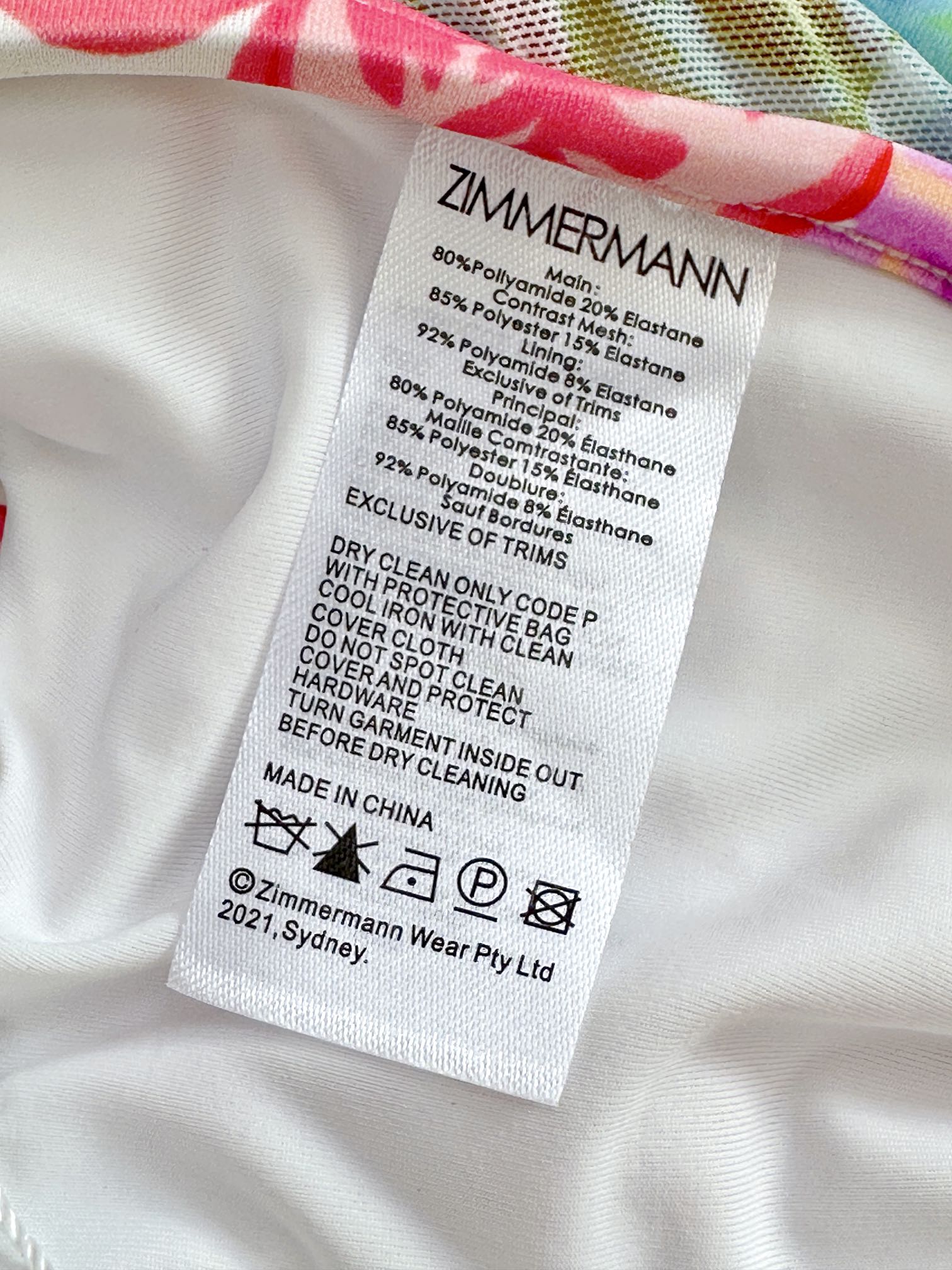 VÁY ZIMMERMANN Flower Bikini Vintage Dress