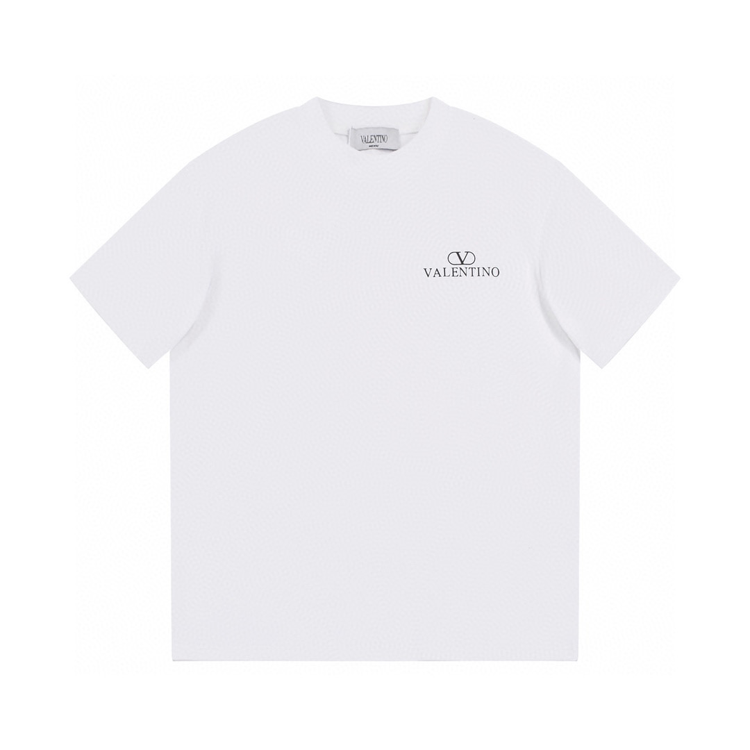ÁO VALENTINO print cotton jersey T-shirt