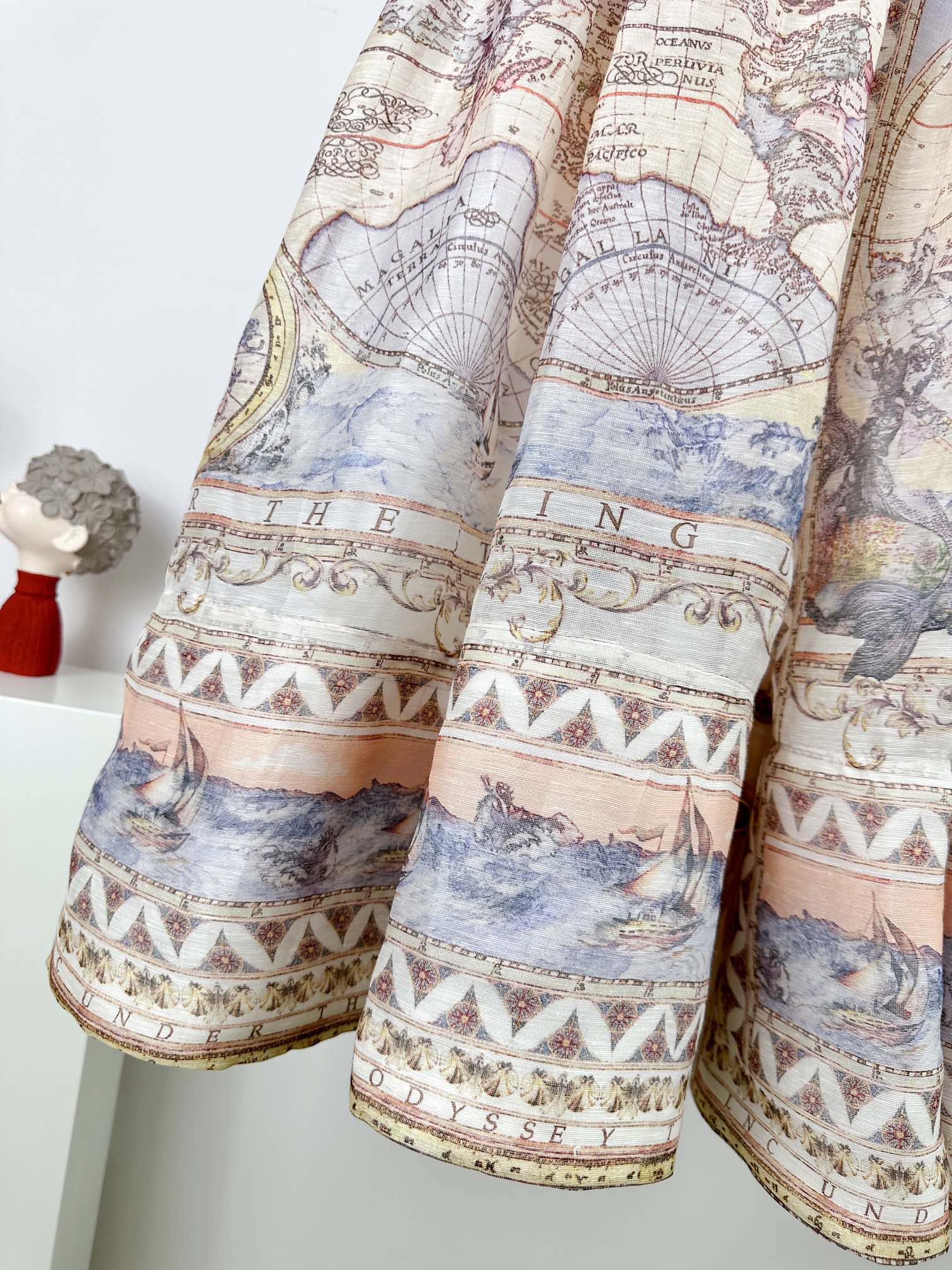 VÁY ZIMMERMANN Map Vintage Dress