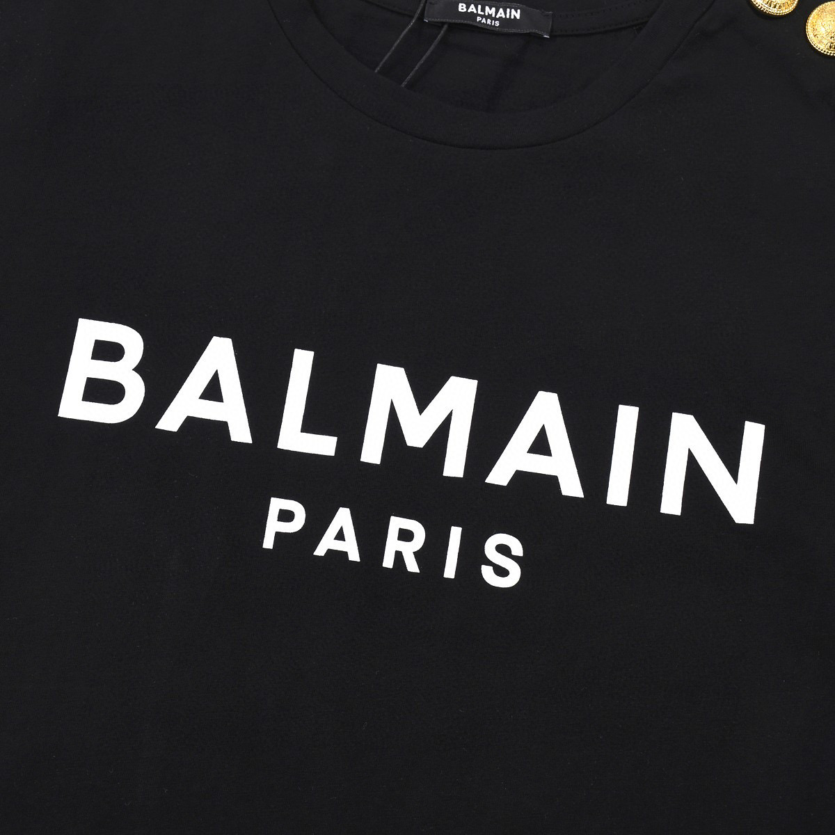 ÁO BALMAIN T SHIRT BLACK
