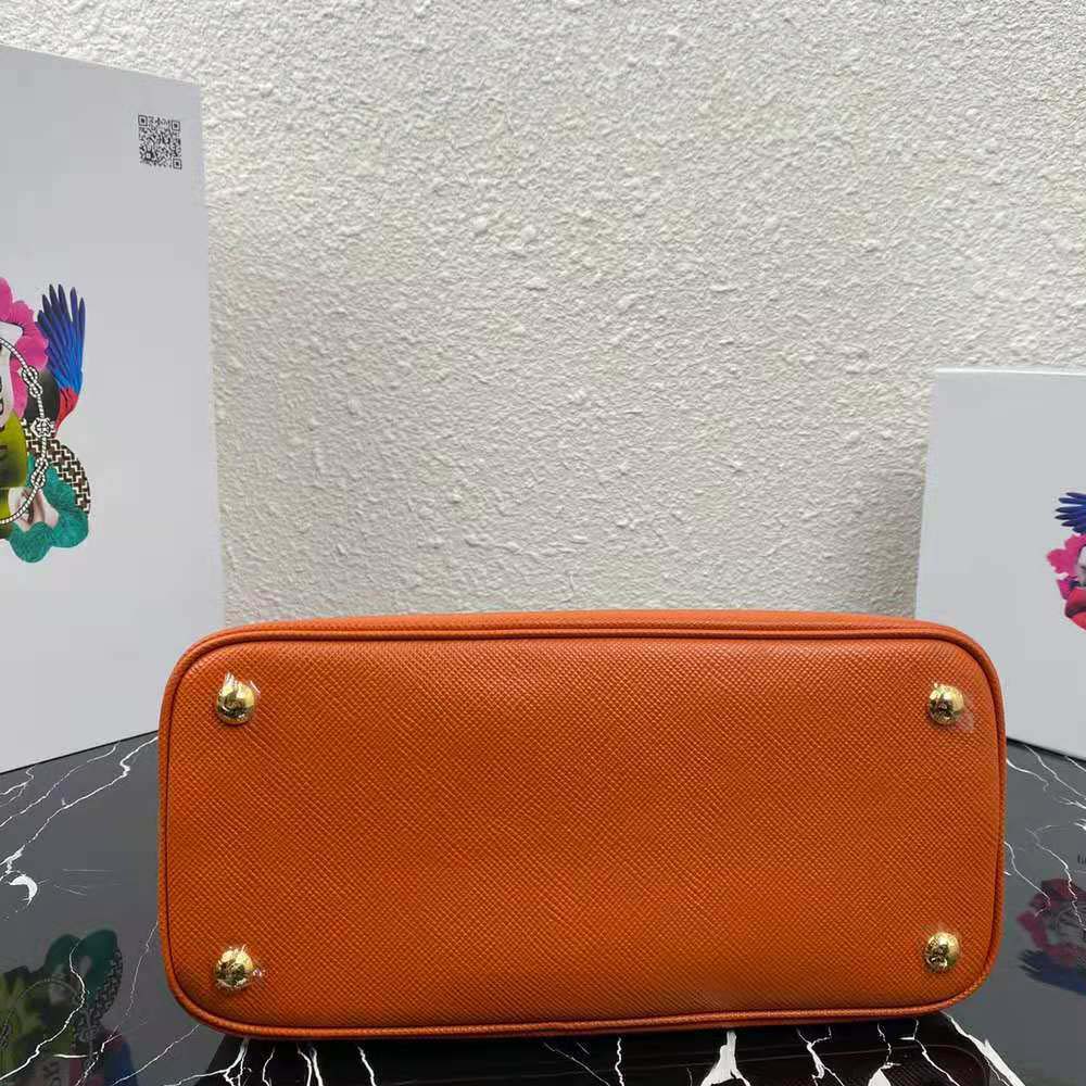 TÚI Prada Saffiano Leather Prada Matinee Bag-Orange