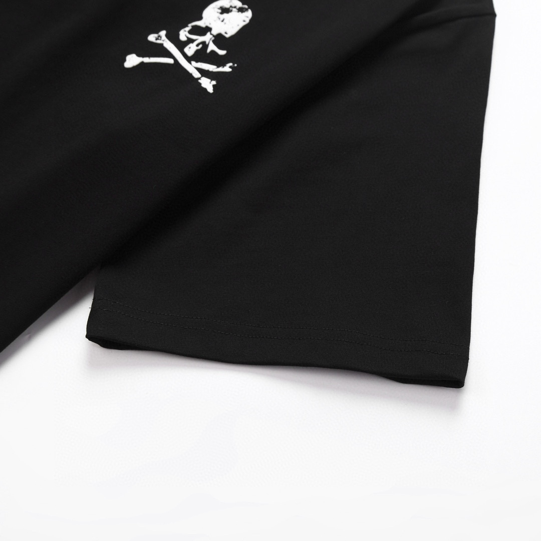 ÁO MASTERMIND JAPAN print cotton jersey T-shirt