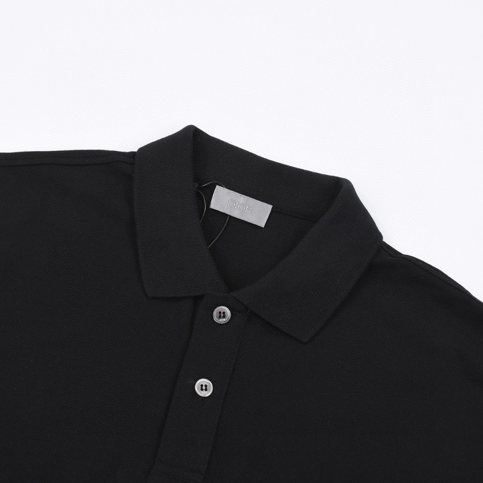 ÁO CHRISTIAN DIOR print cotton POLO-shirt