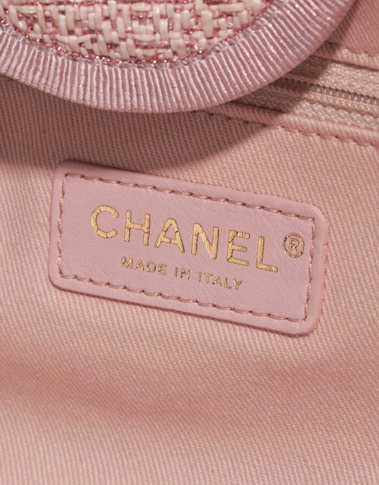 TÚI Chanel Deauville Medium Tweed Pink