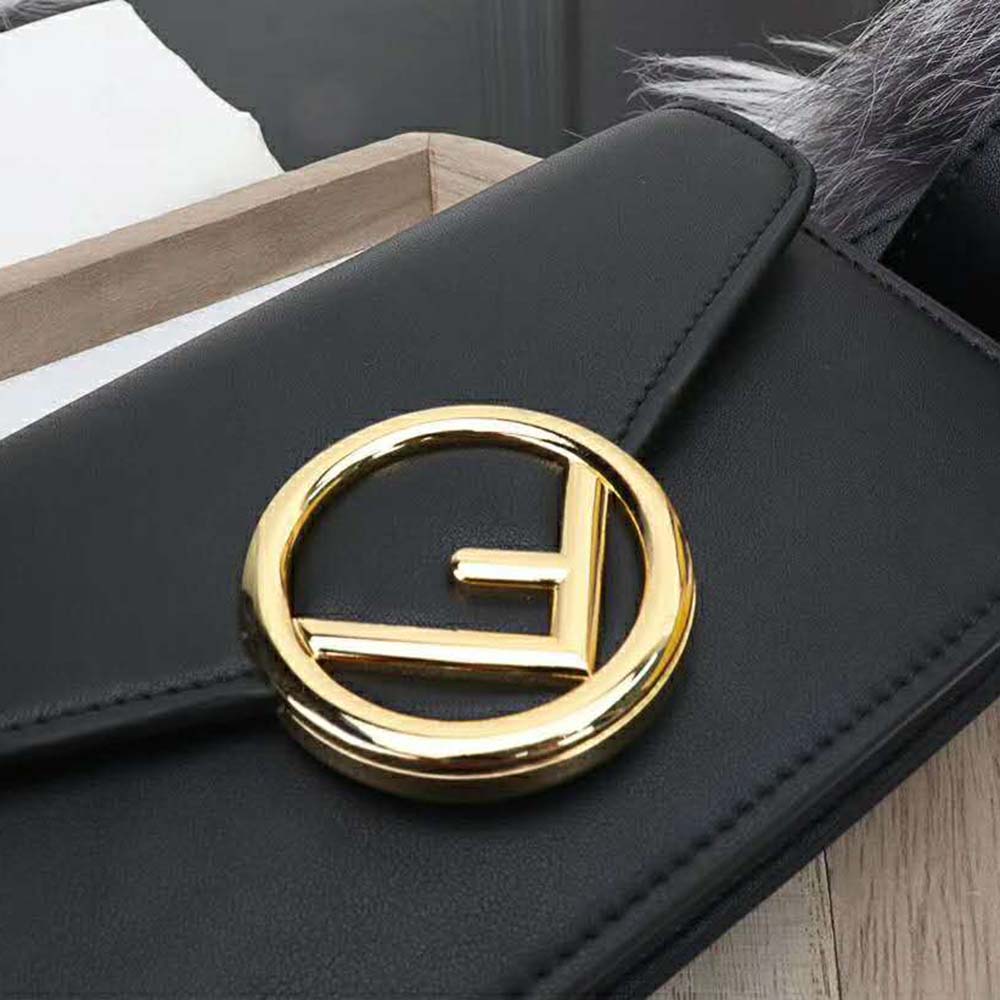 TÚI Fendi Women Belt Bag in Calf Leather-Black