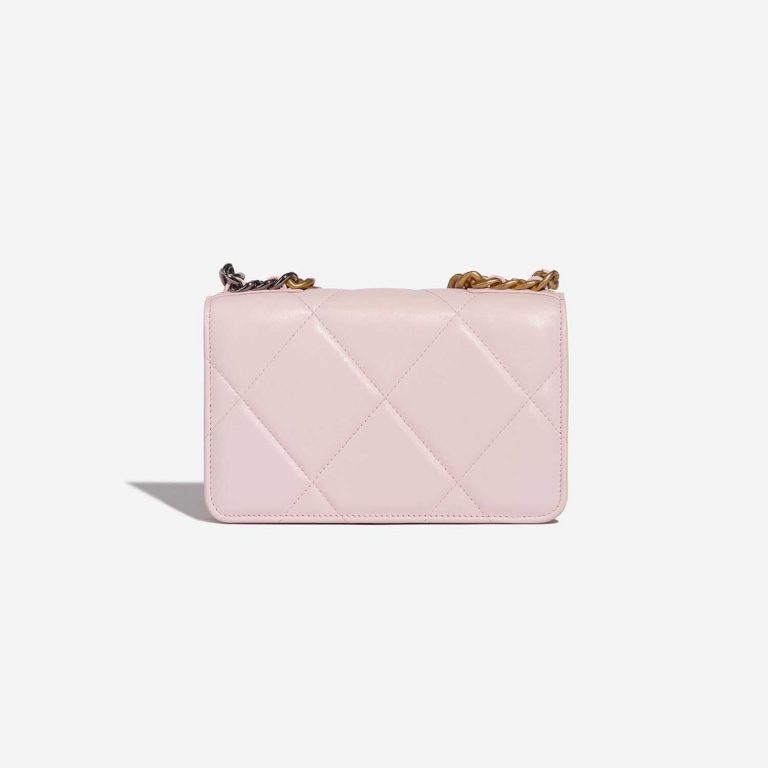 TÚI Chanel 19 WOC Lamb Light Rose da cừu