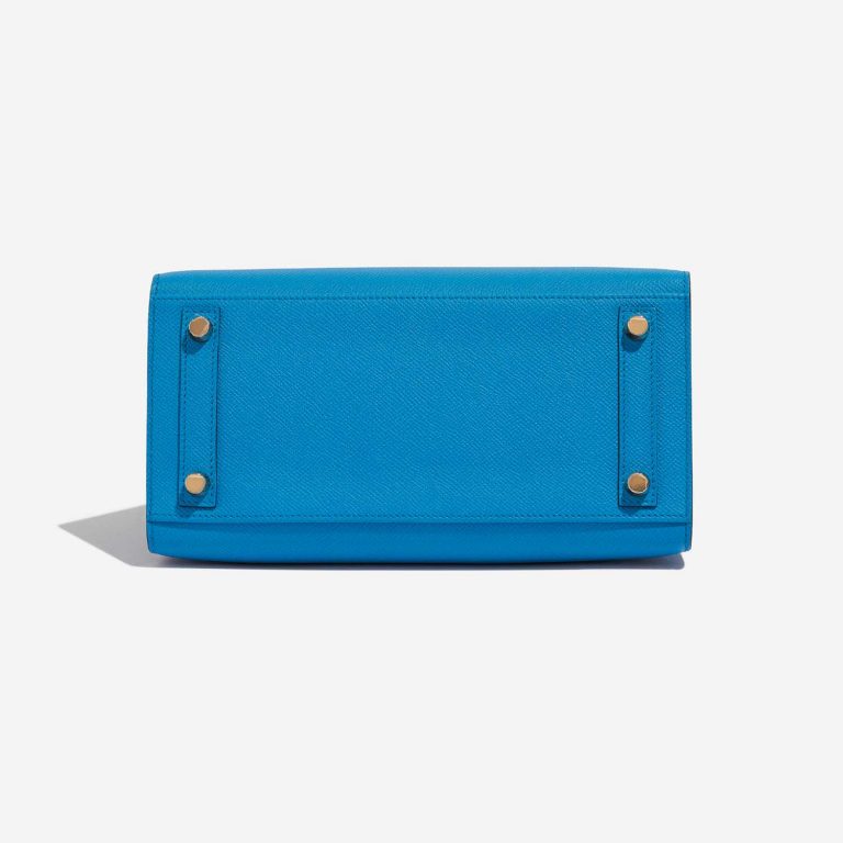 TÚI Hermès Birkin 25 Epsom Blue Frida Gold Buckle khóa vàng