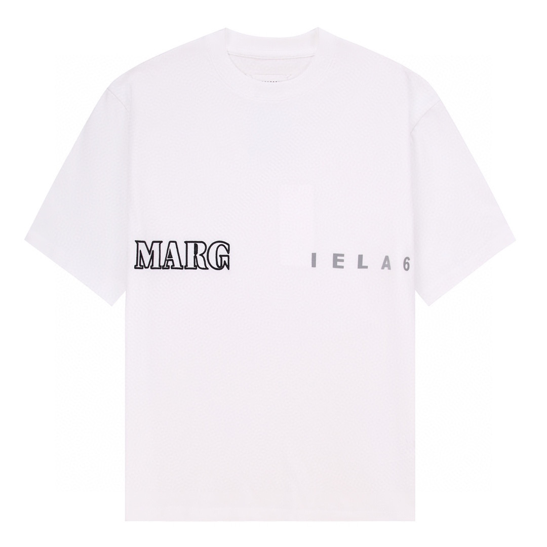 ÁO MAISON MARGIELA print cotton jersey T-shirt