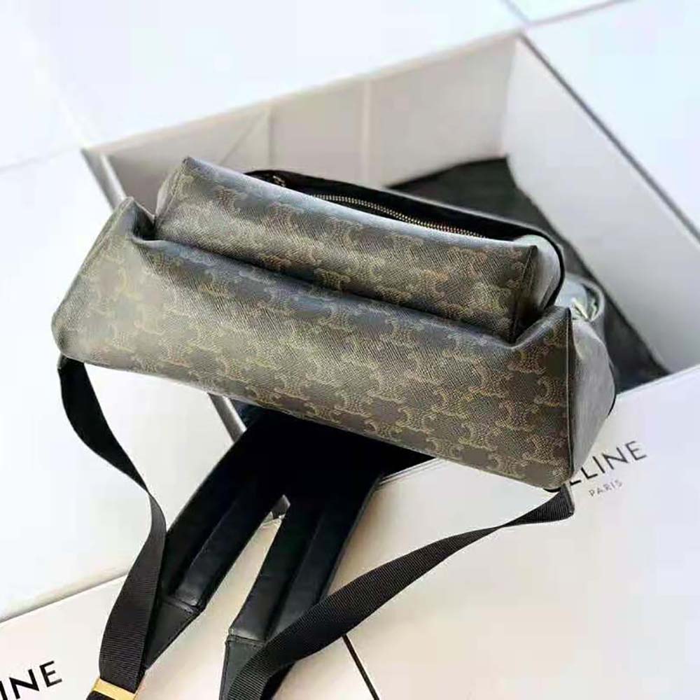 BALO Celine Medium Backpack in Triomphe Canvas and Calfskin