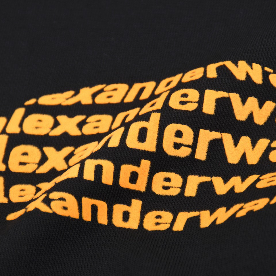 ÁO ALEXANDER WANG T SHIRT BLACK