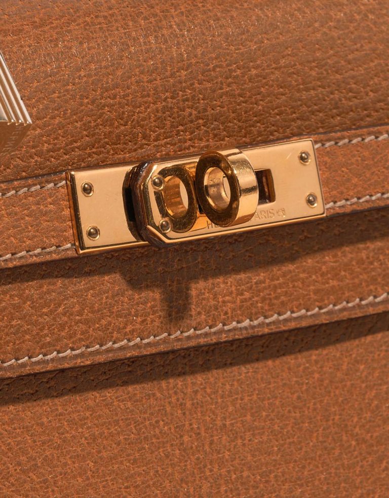 TÚI Hermès Kelly Mini Porc Gold Gold Buckle khóa vàng