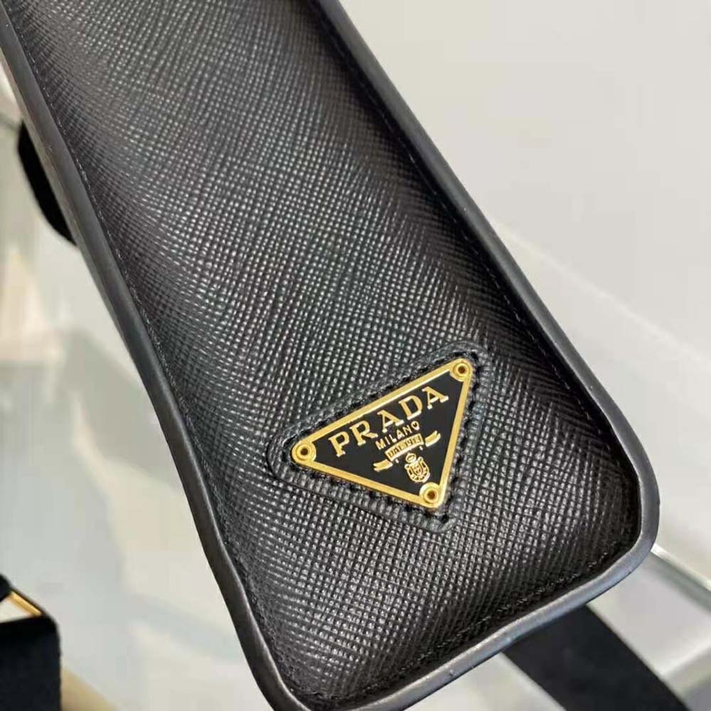 TÚI Prada Women Small Saffiano Leather Handbag-Black