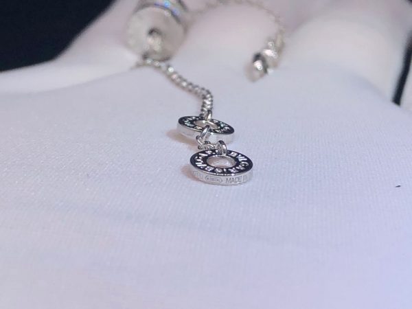 Vòng tay BVLGARI B.Zero 1 Kim cương Diamond vàng trắng 18K