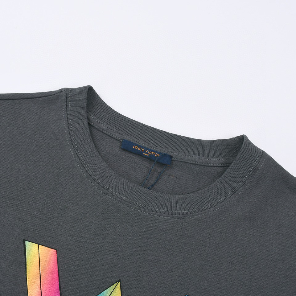 ÁO LOUIS VUITTON print cotton jersey T-shirt