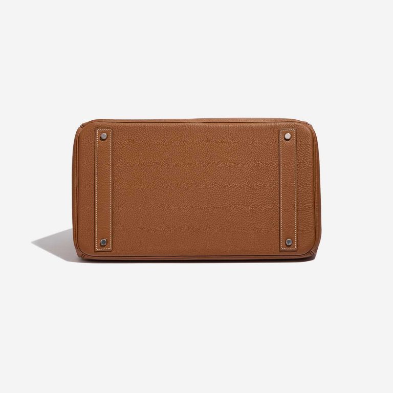 TÚI Hermès Haut à Courroies 40 Togo Gold Silver Buckle khóa trắng