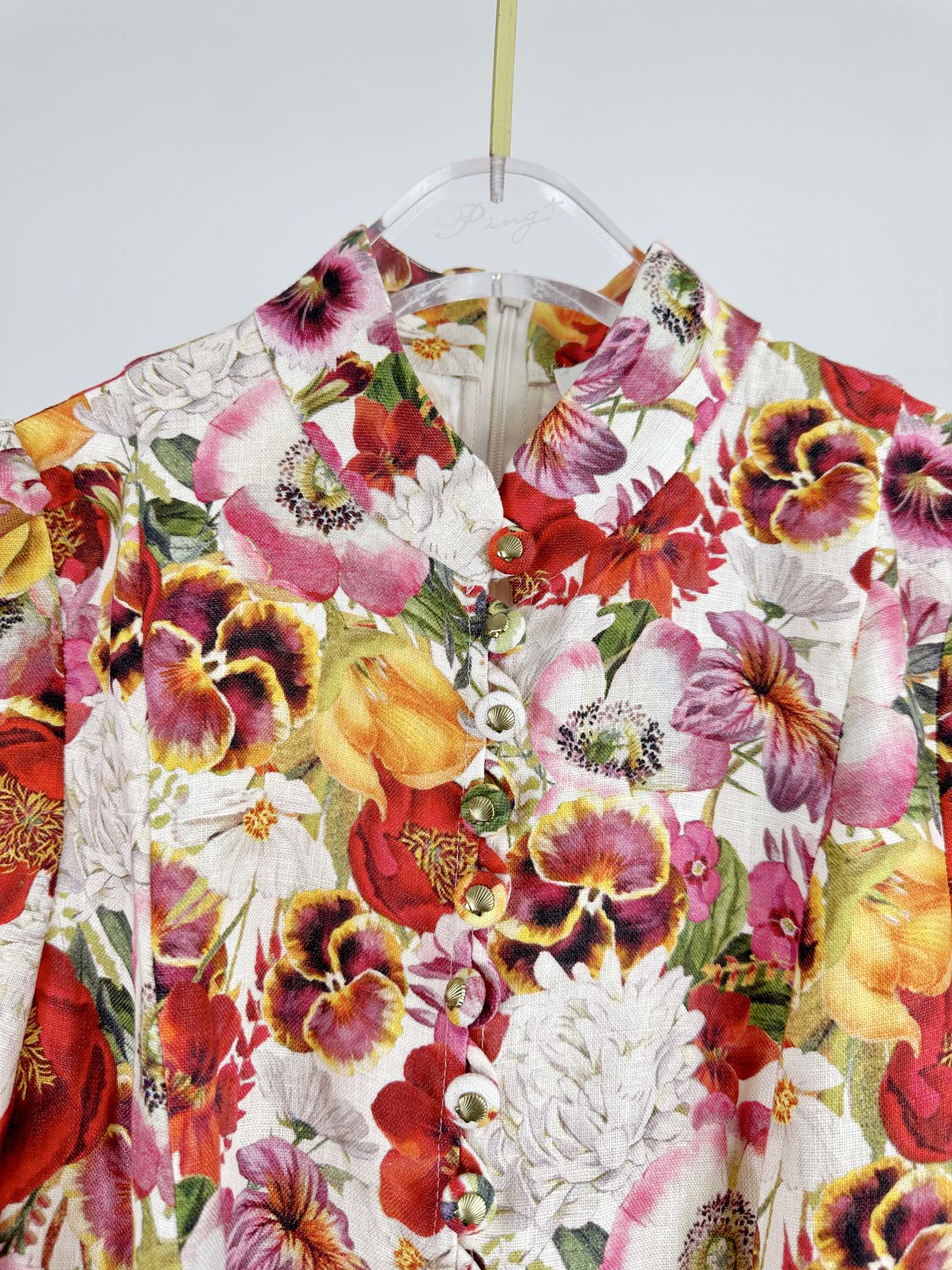 VÁY ZIMMERMANN Flower Vintage Dress