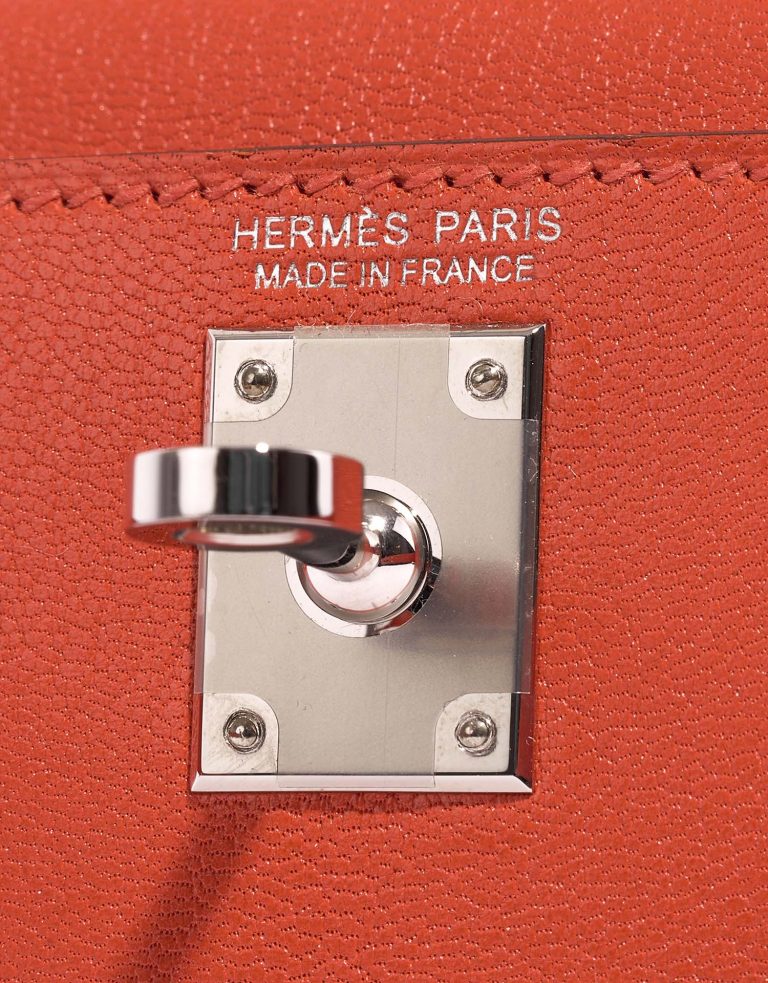 TÚI Hermès Kelly Mini Chèvre Mysore Capucine