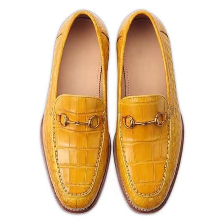 Giày lười nam da cá sấu Alligator có 4 màu