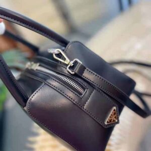 TÚI Prada Women Small Leather Handbag-Black