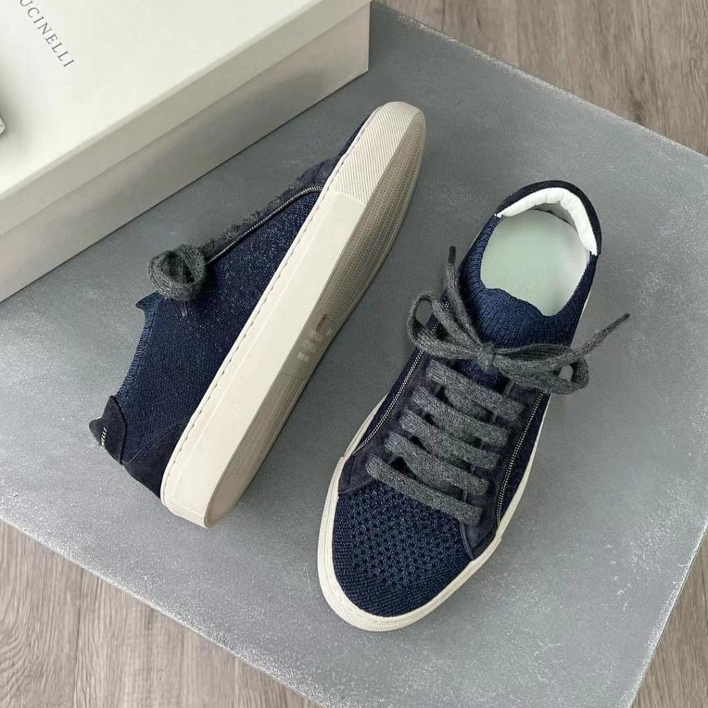 GIÀY BRUNELLO CUCINELLI SNEAKERS LOW TOP SHOES AAA DỆT KIM