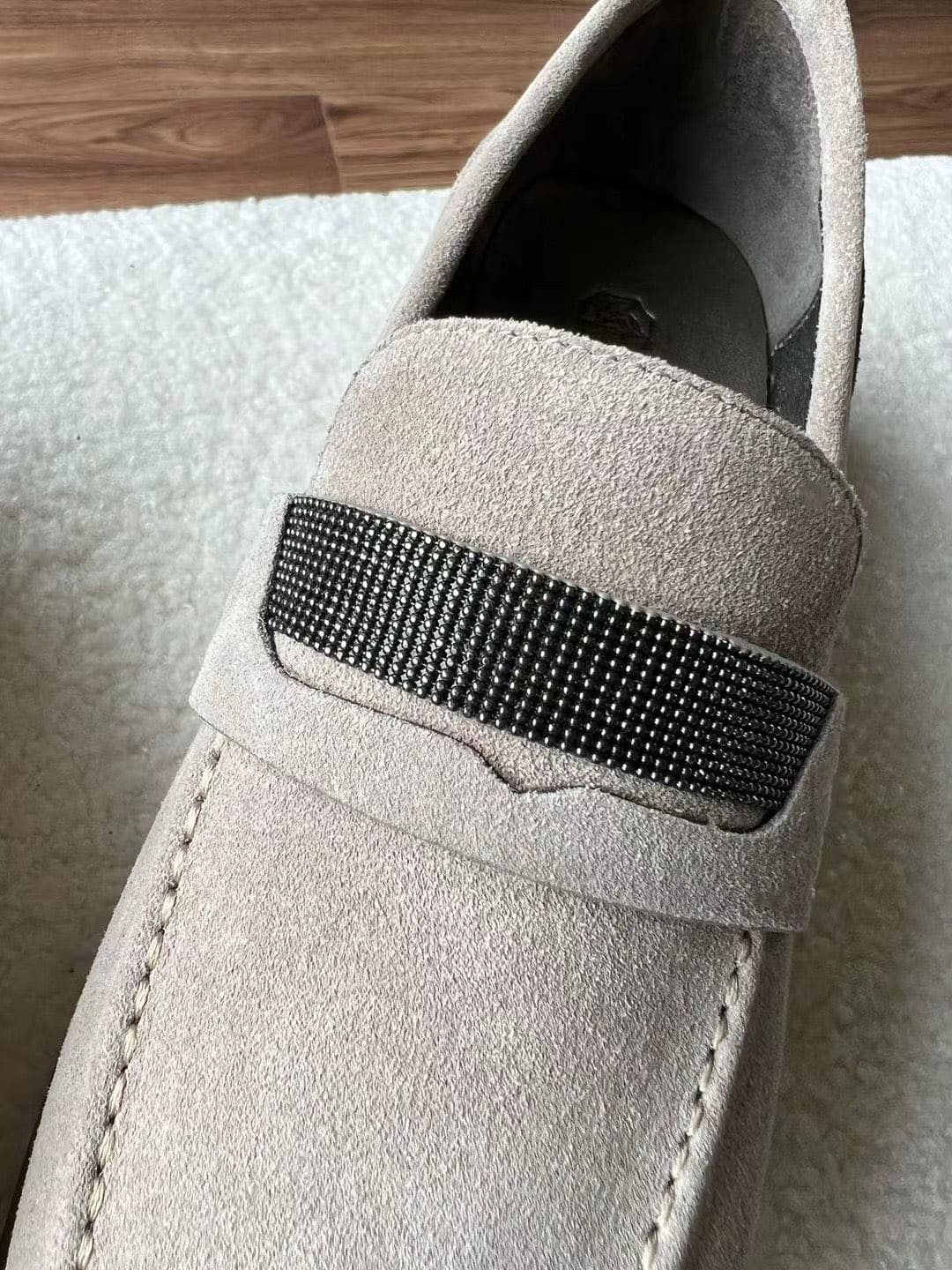 GIÀY BRUNELLO CUCINELLI LOAFER SUEDE SHOES AAA DA LỘN HẢO HẠNG