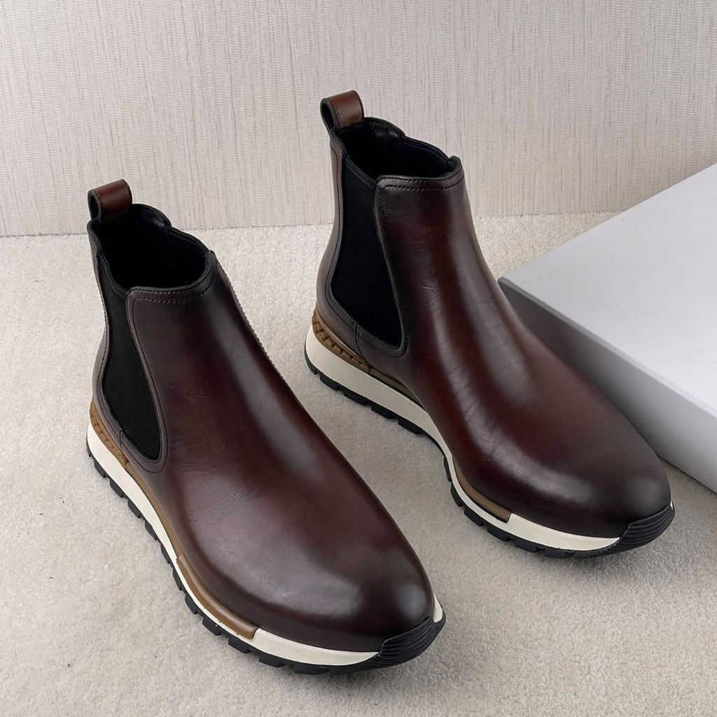 GIÀY BERLUTI SNEAKERS HIGH TOP TOP QUALITY SHOES AAA